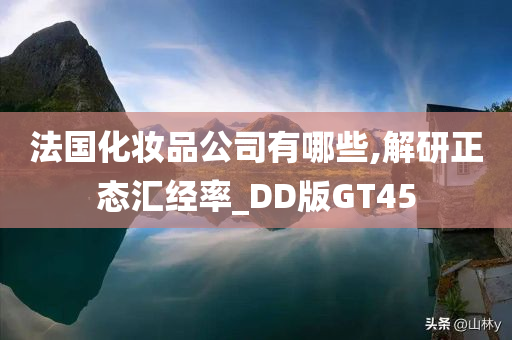 法国化妆品公司有哪些,解研正态汇经率_DD版GT45