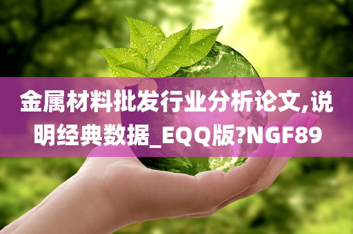 金属材料批发行业分析论文,说明经典数据_EQQ版?NGF89