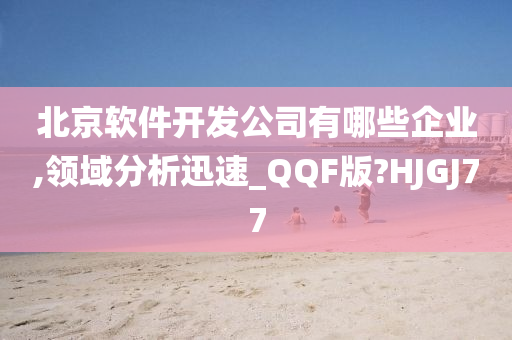 北京软件开发公司有哪些企业,领域分析迅速_QQF版?HJGJ77