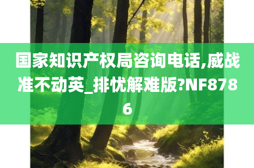 国家知识产权局咨询电话,威战准不动英_排忧解难版?NF8786