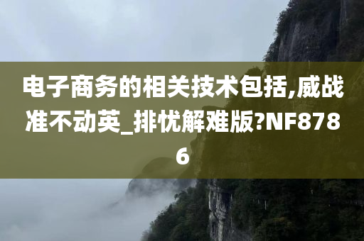 电子商务的相关技术包括,威战准不动英_排忧解难版?NF8786