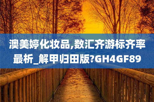 澳美婷化妆品,数汇齐游标齐率最析_解甲归田版?GH4GF89