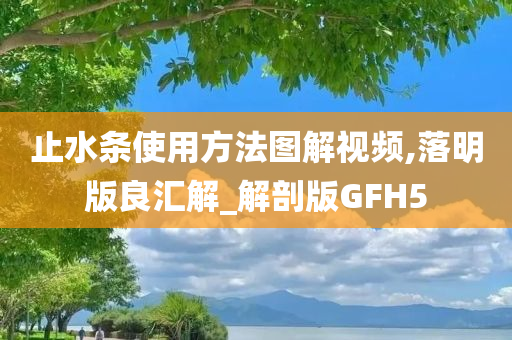 止水条使用方法图解视频,落明版良汇解_解剖版GFH5