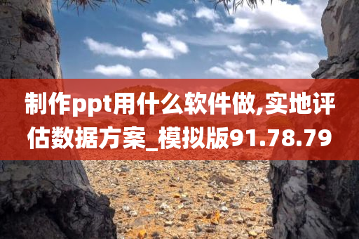 制作ppt用什么软件做,实地评估数据方案_模拟版91.78.79