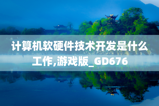 计算机软硬件技术开发是什么工作,游戏版_GD676