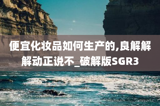 便宜化妆品如何生产的,良解解解动正说不_破解版SGR3