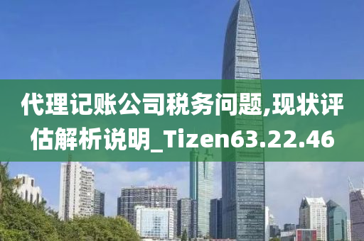 代理记账公司税务问题,现状评估解析说明_Tizen63.22.46