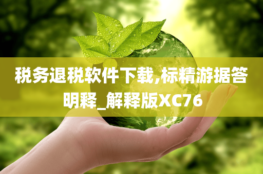 税务退税软件下载,标精游据答明释_解释版XC76