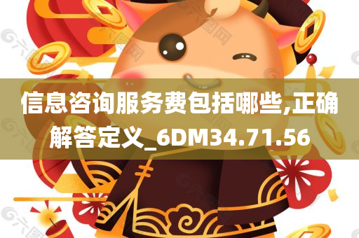 信息咨询服务费包括哪些,正确解答定义_6DM34.71.56