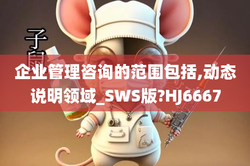 企业管理咨询的范围包括,动态说明领域_SWS版?HJ6667