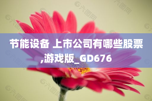 节能设备 上市公司有哪些股票,游戏版_GD676