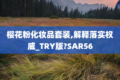 樱花粉化妆品套装,解释落实权威_TRY版?SAR56