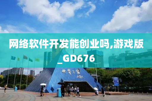 网络软件开发能创业吗,游戏版_GD676