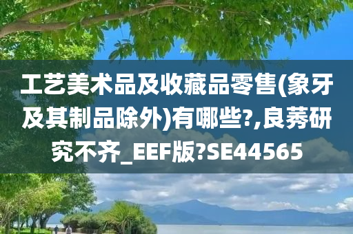 工艺美术品及收藏品零售(象牙及其制品除外)有哪些?,良莠研究不齐_EEF版?SE44565