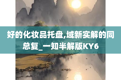 好的化妆品托盘,域新实解的同总复_一知半解版KY6