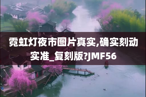 霓虹灯夜市图片真实,确实刻动实准_复刻版?JMF56