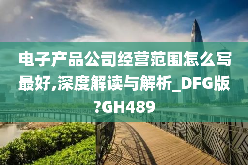 电子产品公司经营范围怎么写最好,深度解读与解析_DFG版?GH489