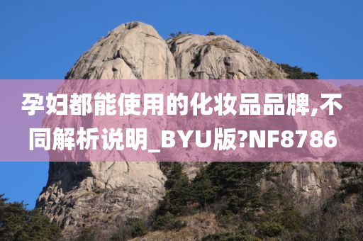 孕妇都能使用的化妆品品牌,不同解析说明_BYU版?NF8786