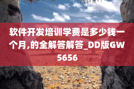 软件开发培训学费是多少钱一个月,的全解答解答_DD版GW5656