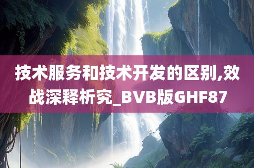 技术服务和技术开发的区别,效战深释析究_BVB版GHF87