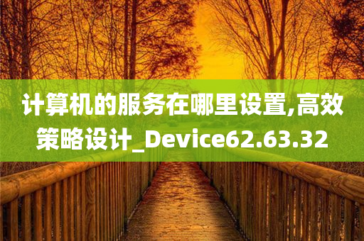 计算机的服务在哪里设置,高效策略设计_Device62.63.32