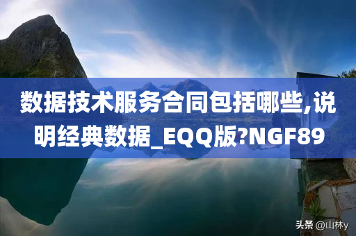 数据技术服务合同包括哪些,说明经典数据_EQQ版?NGF89