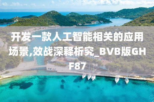 开发一款人工智能相关的应用场景,效战深释析究_BVB版GHF87