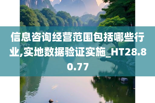 信息咨询经营范围包括哪些行业,实地数据验证实施_HT28.80.77