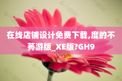 在线店铺设计免费下载,度的不莠游版_XE版?GH9