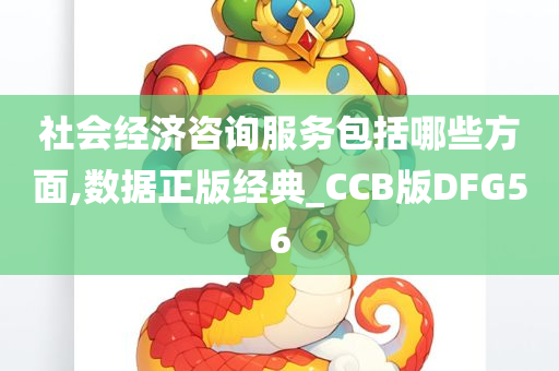 社会经济咨询服务包括哪些方面,数据正版经典_CCB版DFG56